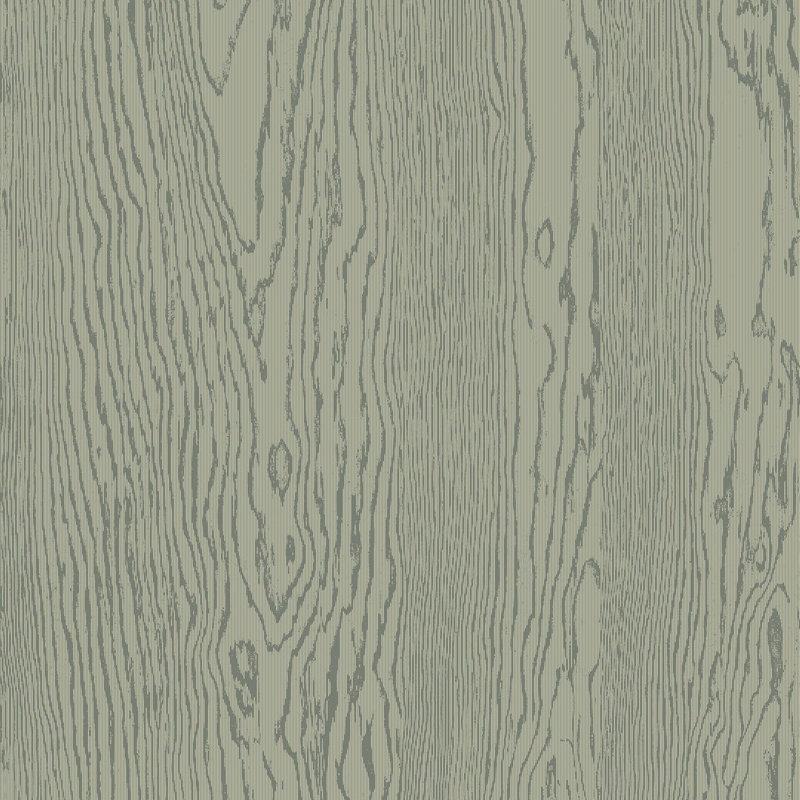 Papier peint Urban Timber - Bois vert sauge