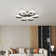 Innsbrook Modern Acrylic Light-adjusted Petal Ceiling Light 1-Light Semi Flush Mount Light