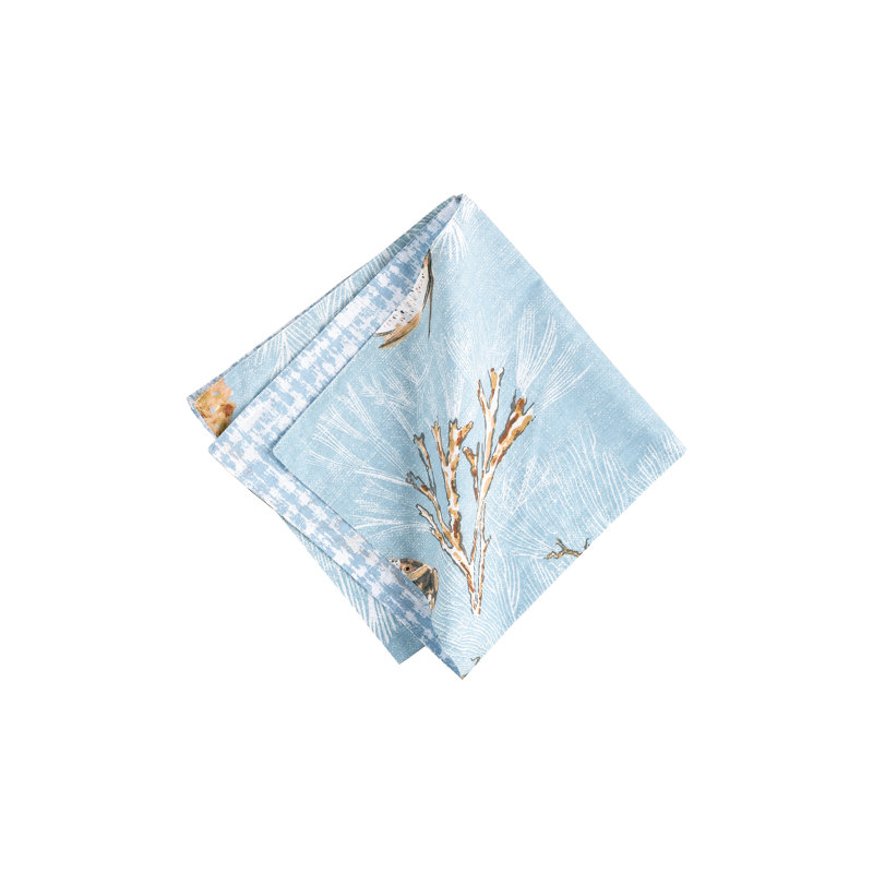 Mersinlik 100% Cotton Nautical Square Napkin
