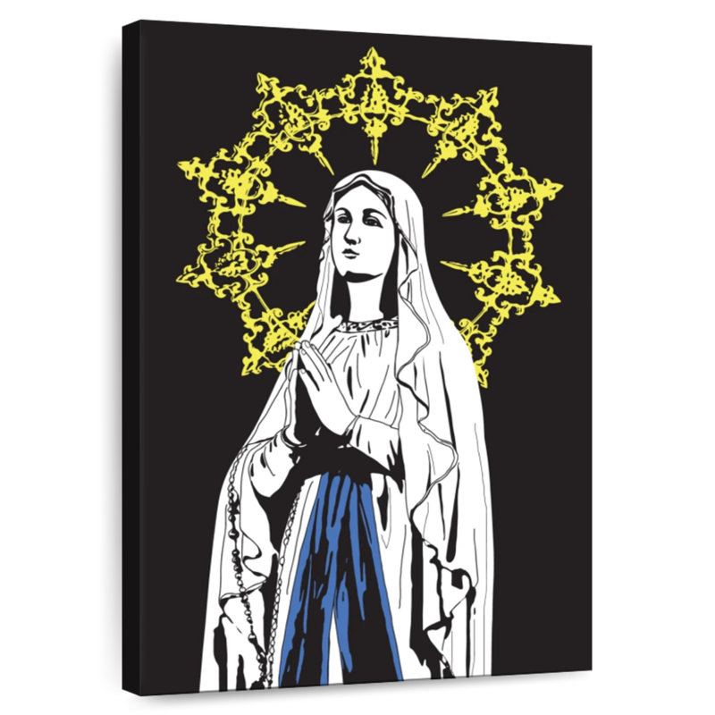Holy Mary, 36" H x 24" W
