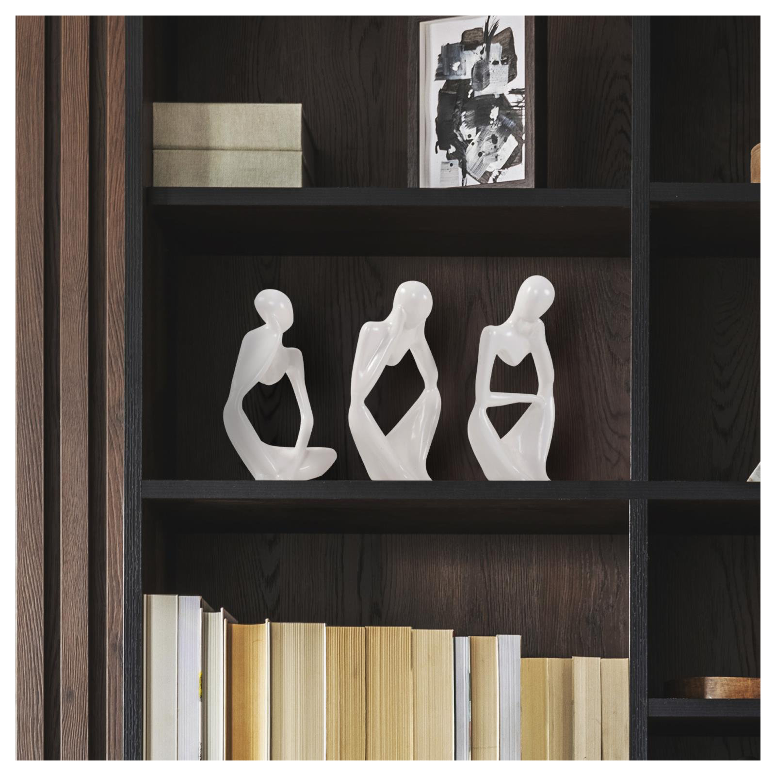 Contentment Ceramic Sculpture- Set of 3