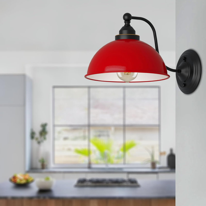 Armed Sconce, Red