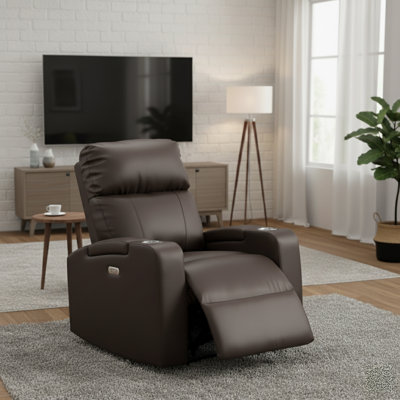 Tudor Faux Leather Power Recliner