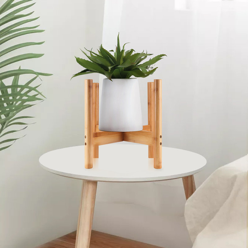 Floyd Solid Wood Plant Stand 1 Tier, H25 x L25 x D25cm