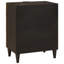 50cm W Solid + Manufactured Wood Bedside Table
