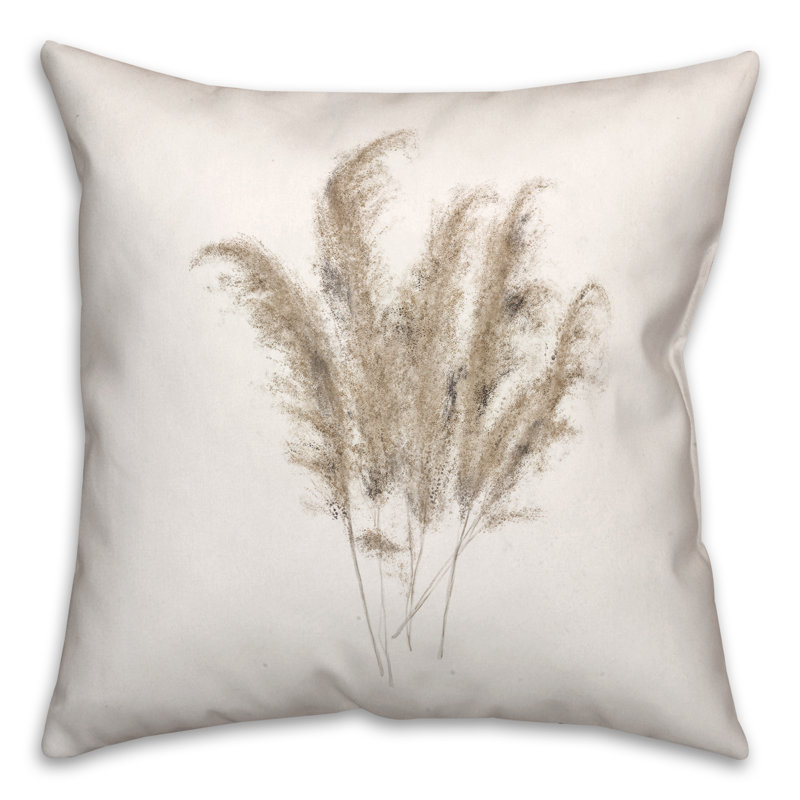 Floral Throw Pillow