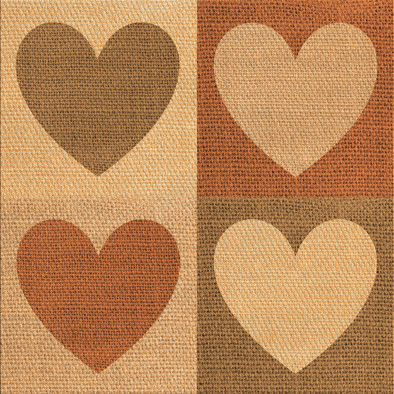Indoor Rug, Square 3'