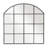 Eleanor Oversized Arched Metal Window Pane Wall Mirror