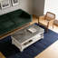 Table basse à plateau relevable avec tablette fixe Farmhouse - 3 plateaux de rangement cachés-32158067-32158076