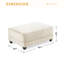 Canapé modulaire en velours côtelé 4 pièces Cottie-96766408