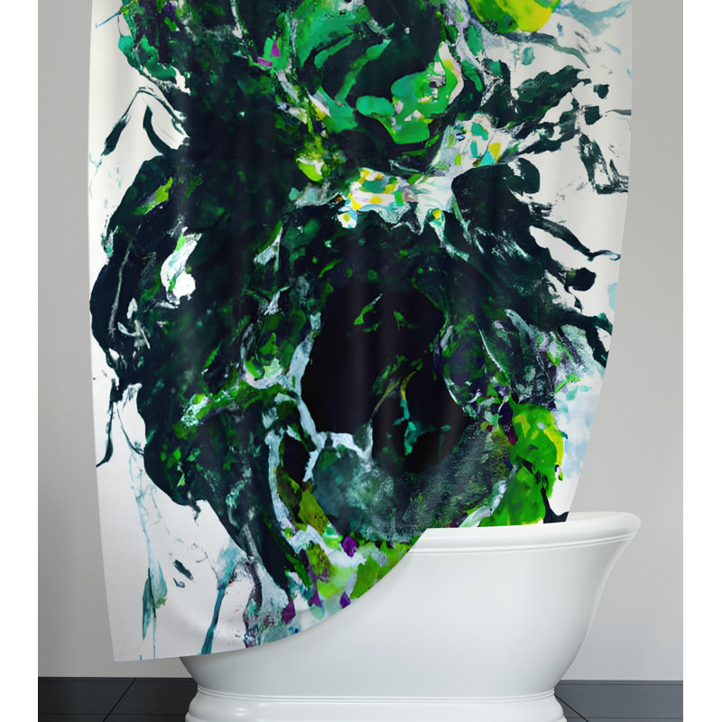 Rideau de douche Cyana, H 72 po x l 70 po