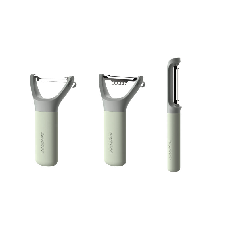 BergHOFF Balance 3Pc Stainless Steel Peeler Set, Recycled Material