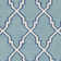 Rodgers Hand Woven Flat Weave Wool/Cotton Geometric Rug in Ivory/Light Blue