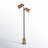 Charleen 70.75'' Wood-Steel Tree Floor Lamp