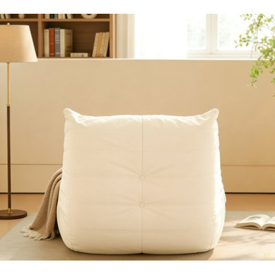 Chaise d'appoint de luxe capitonnée à boutons capitonnés et meubles de salon 1 pièce