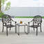 Amiko Stackable Outdoor Patio Dining Armchair