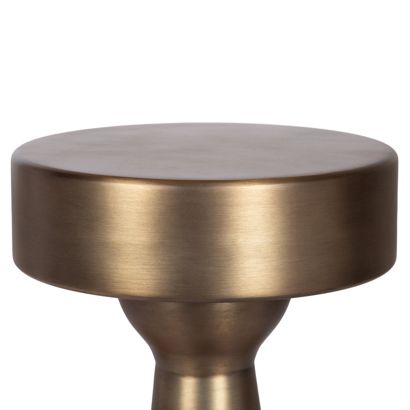 Table d'appoint Solbrett, Doré, H 22 po x l 12 po x P 12 po