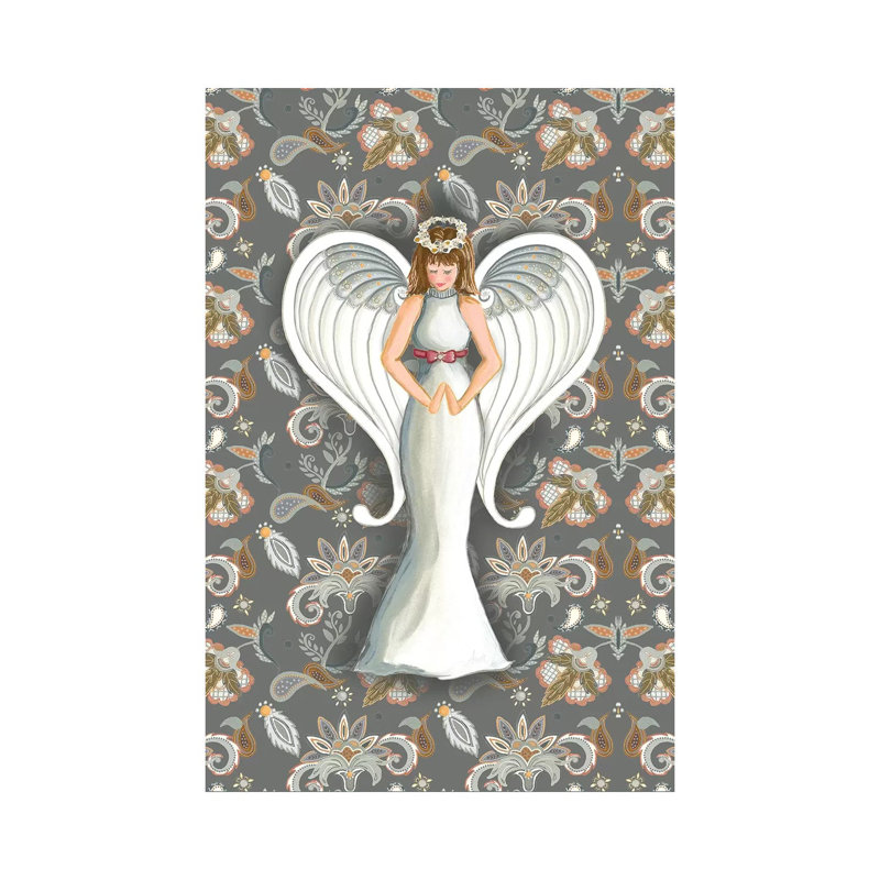 Wonderland Angel I by Andi Metz - Wrapped Canvas Gallery-Wrapped Canvas Giclée, 30.48 cm H x 45.72 cm W