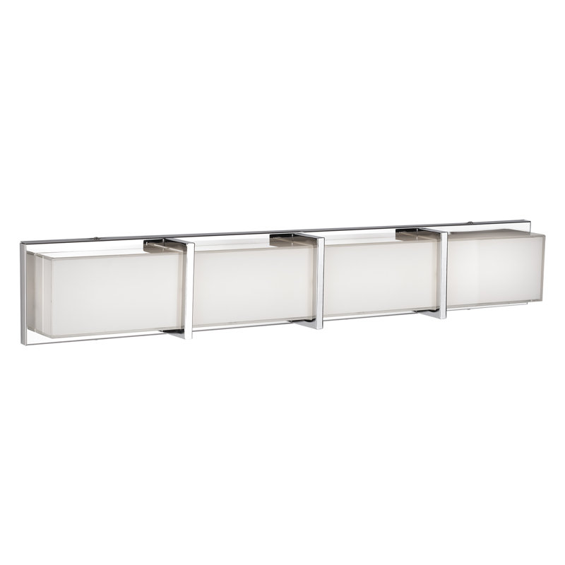 Watford Dimmable LED Bath Bar, Chrome