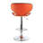 Makadi Swivel Upholstered Adjustable Height Counter Stool