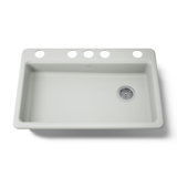 Riverby® 33" L x 22" W Undermount Single Bowl Kitchen Sink