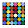 Modern Art- Dots Nine Colors by 5by5collective - Wrapped Canvas Print