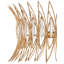 Marquise 3 - Light Semi Flush Mount