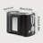 2-slice Toaster, Stainless Steel Toaster With Wide Slots & Drop-down Crumb Tray, 6-shade Browning Control