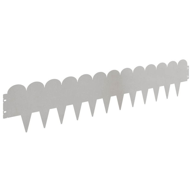 103cm W Steel Lawn Edging, 20cm H x 103cm W