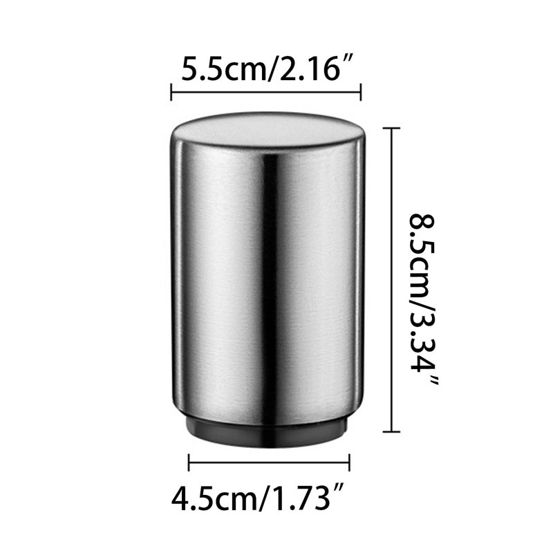Ouvre-bouteille d'eau automatique Ouvre-bouteille de presse Ouvre-bouteille de bière en acier inoxydable multifonctionnel