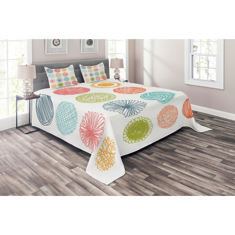 Farmhouse / Country Polyester Coverlet