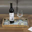 Mosaic Glass Mango Wood Serving Tray