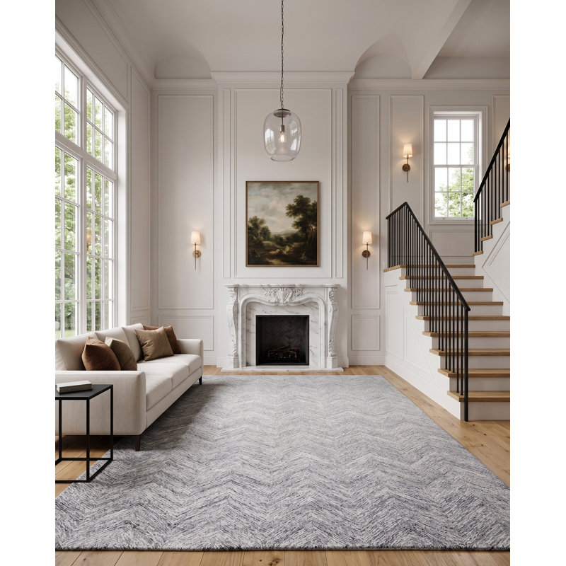 Tapis gris Marut, Rectangle 9 pi x 12 pi