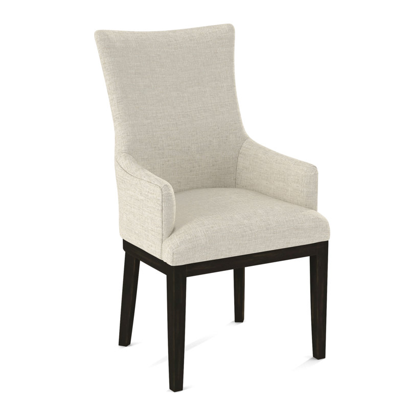 19'' H Upholstered Armchair, Espresso, 61471-61