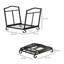 48cm W Metal Log Rack
