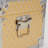 Gilded Wood Metal Keepsake Trunk Bling