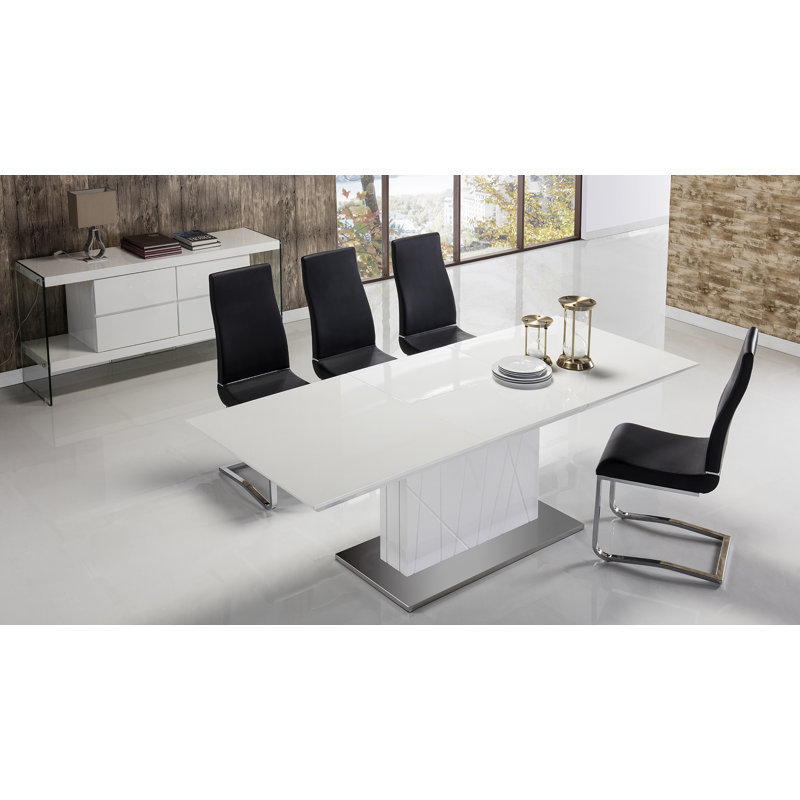 87 " Extendable Rectangular Dining Table