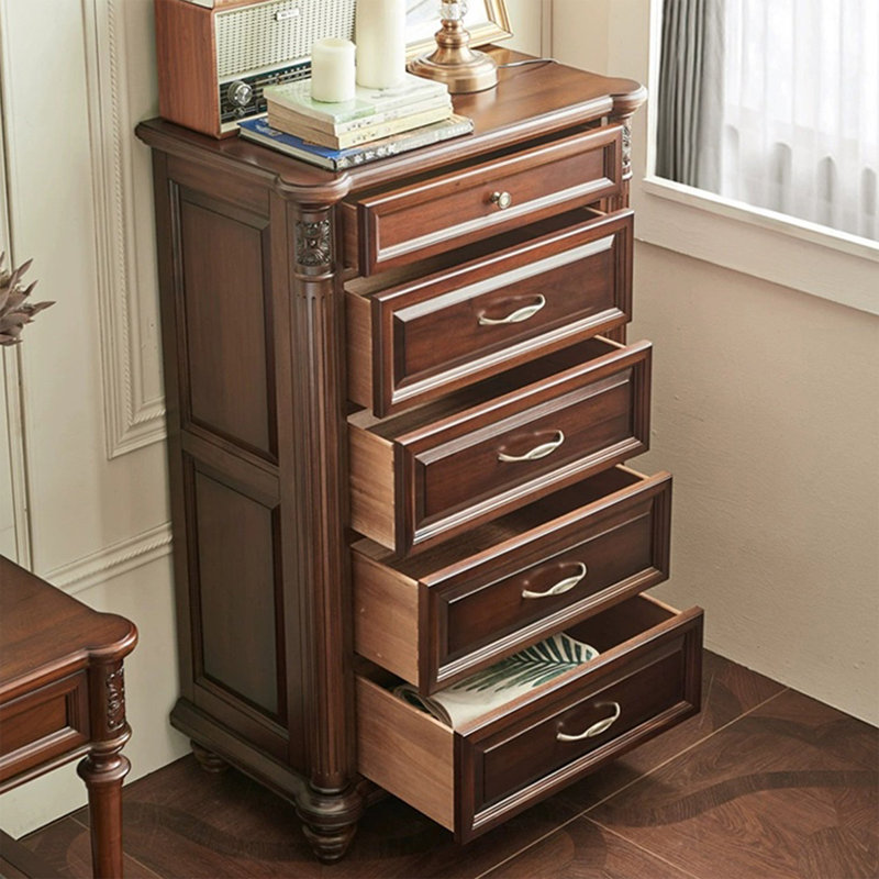 Walnut Solid Wood Accent Cabinet