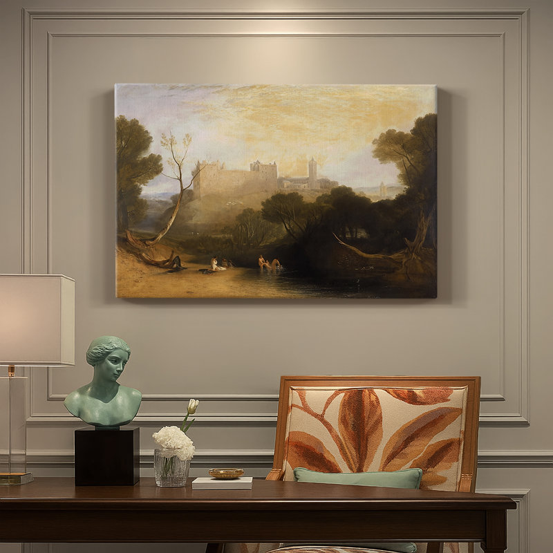 Somer Hill, Tonbridge-J.M.W. Turner-Gallery Wrapped Canvas-1810, 18 x 27