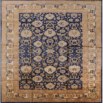 Tapis brun / bleu Chi