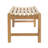 Ellie-Maye Solid Wood Teak Outdoor Bench