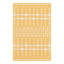 Tapis intérieur / extérieur jaune Artressia-1969146503