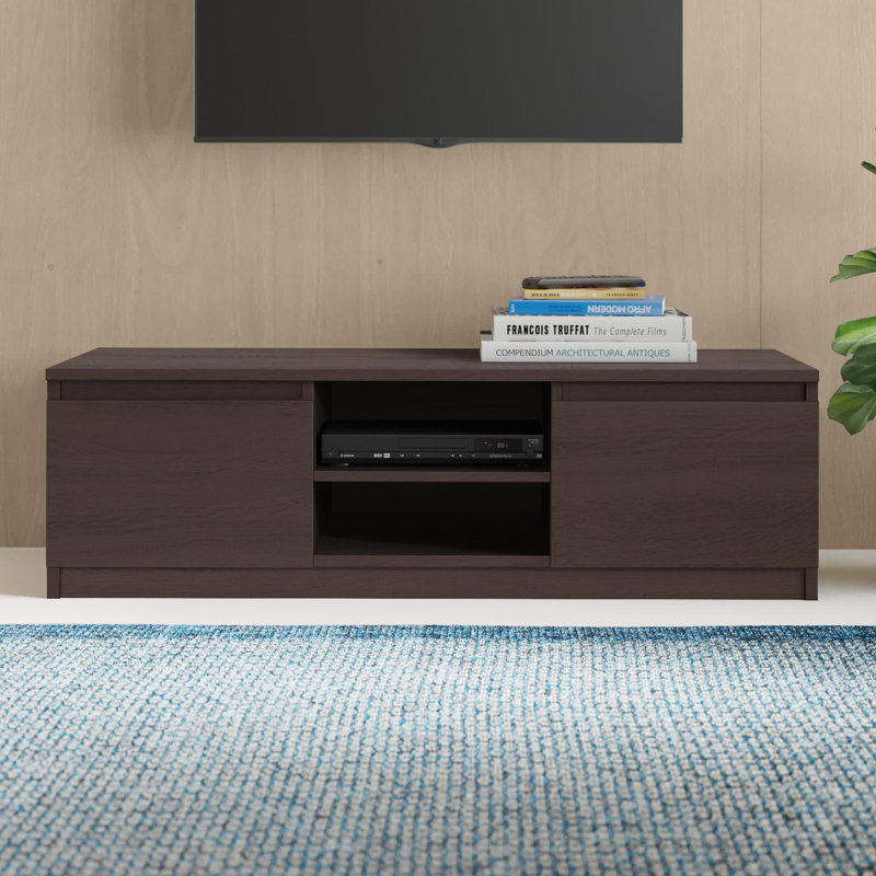 Delancey TV Stand, 36" H x 140" W x 40" D, Black