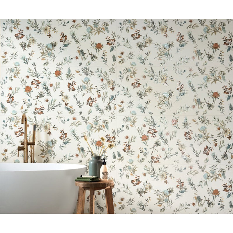 BD Presley Floral 20X48 Wall Tile
