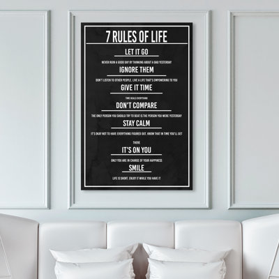" 7 Rules Of Life Dusk "