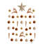 3'' Shatterproof Holiday Shaped Ornament