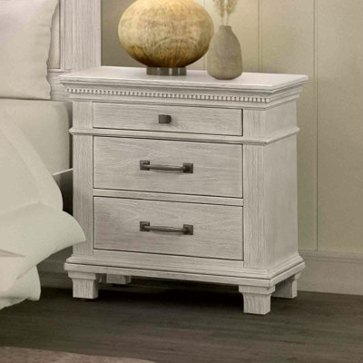 Mobilier de chambre à coucher de style transitionnel avec poignées en métal 1Pc