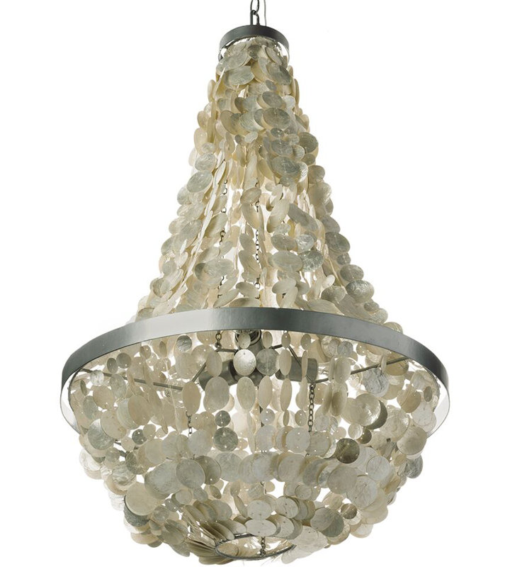 Bette 3 - Light Dimmable Empire Chandelier, Gray