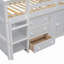 Lit mezzanine simple simple avec bureau coulissant, tiroirs, armoire et tablettes-1872713097