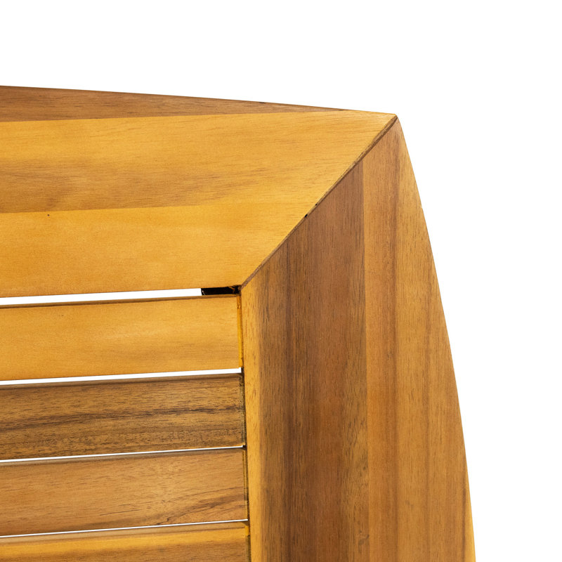 Table en bois pour la cour - l 70,44 po x P 35,08 po H 29,5 po pratique pour l'extérieur l 71 po x P 29,5 po